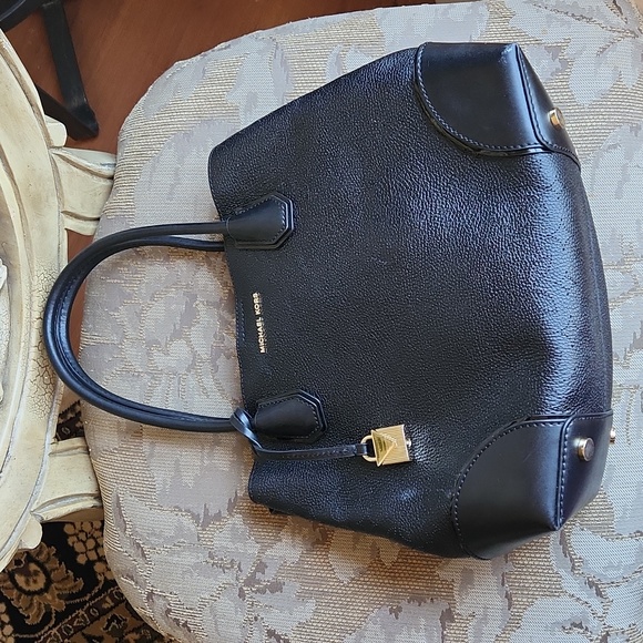 MICHAEL KORS Mercer Gallery Medium Laser Leather Tote Bag - Picture 3 of 13